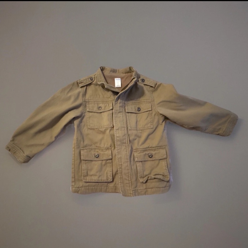 Gymboree Size Small (5-6) Tan Jacket Unisex